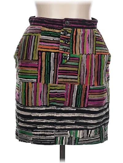 Pre-owned Odille Casual Skirt In Purple