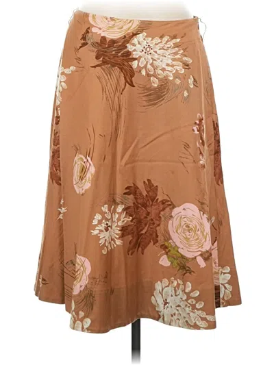 Pre-owned Odille Casual Skirt In Tan