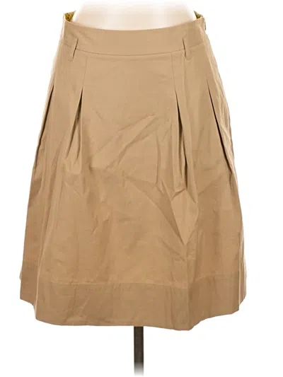 Pre-owned Odille Casual Skirt In Tan