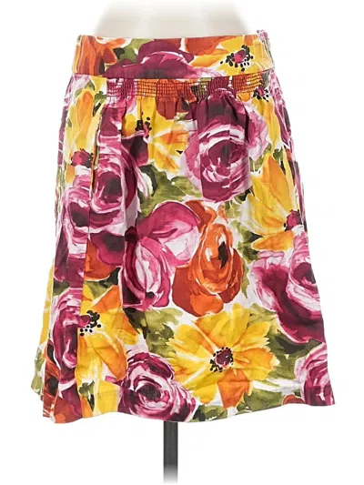 Pre-owned Odille Casual Skirt In Yellow