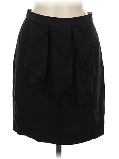 Pre-owned Odille Formal Skirt In Black