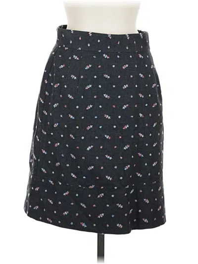 Pre-owned Odille Formal Skirt In Black