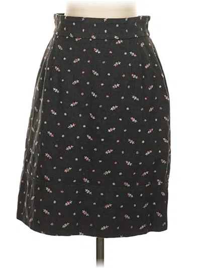 Pre-owned Odille Formal Skirt In Black