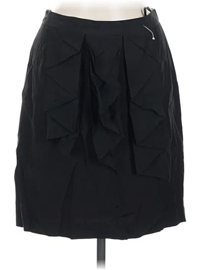 Pre-owned Odille Formal Skirt In Black