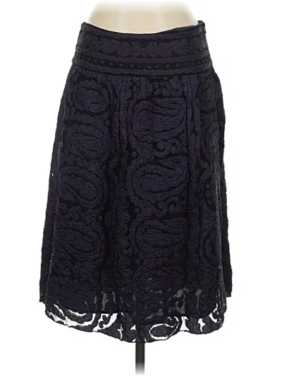 Pre-owned Odille Formal Skirt In Purple