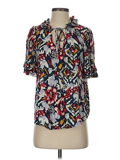 Pre-owned Odille Short Sleeve Polo Shirt In Blue