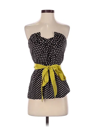 Pre-owned Odille Sleeveless Blouse In Black