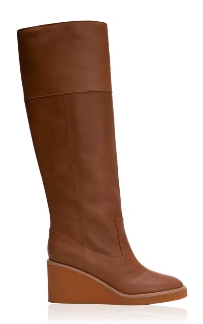 Odissi Alma Shearling Boots In Multi
