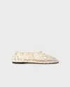 Odissi Iris Flat In White