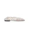 Odissi Iris Flat In White