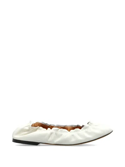 Odissi Ballet Flats In White