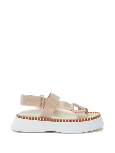 Odissi Beige Sandal In Neutral