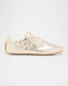 Odissi Cass Vegan Metallic Trainer Sneakers In Neutral