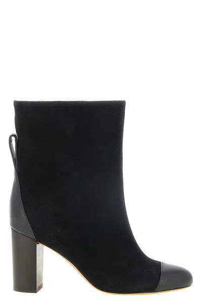 Odissi 'dot' Ankle Boots In Black