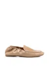 Odissi Juno Leather Loafers In Brown