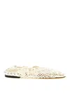 Odissi Iris Flat In White