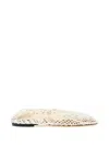 Odissi Iris Flat In White