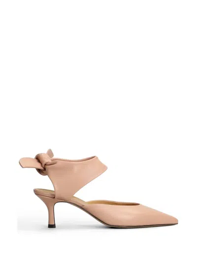 Odissi Jodie Knot-detail Pointed-toe Pumps In Neutral