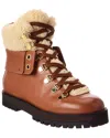 Odissi Leather Boot In Brown