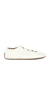 Odissi Milly Scallop Flat In White