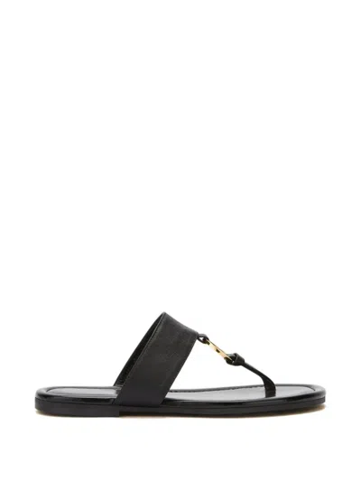 Odissi Olivia Ring-detail Sandals In Black