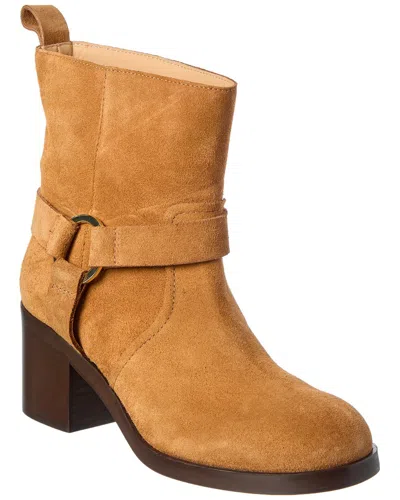 Odissi Suede Boot In Brown