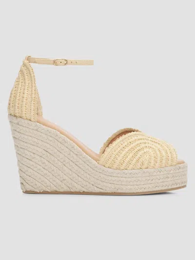 Odissi Women's Ava Platform Wedge Espadrilles In Neutral
