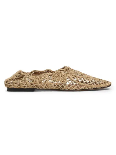 Odissi Ballet Flats Iris In Nude