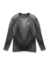 Odlo Black The Pow Blackcomb Performance T-shirt