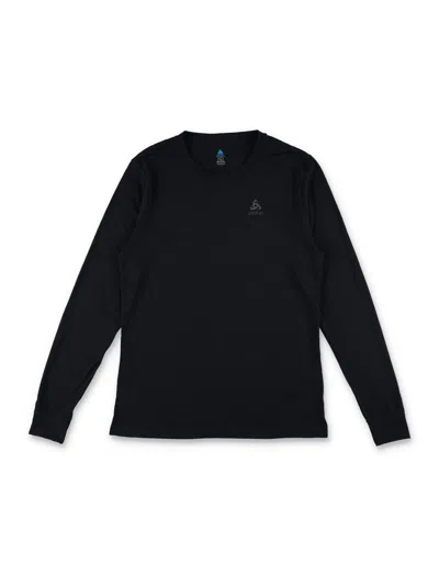 Odlo Crewneck Base Layer In Black