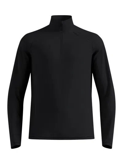 Odlo Essential Warm Half Zip In Blue