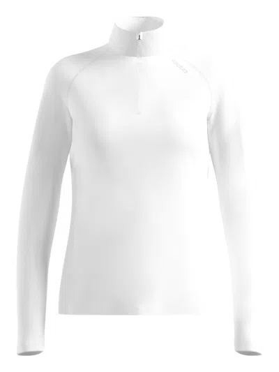 Odlo Essential Warm Half-zip Fleece In White