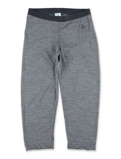 ODLO GREY LOGO LEGGINGS