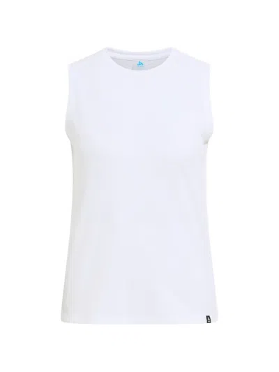 Odlo Logo-patch Tank Top In Multi