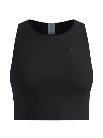 Odlo Logo-print Top In Black