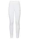 Odlo Logo Base-layer Leggings In White