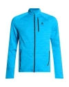 Odlo Man Jacket Azure Size M Polyester, Elastane In Multi