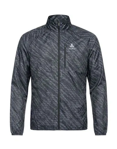 Odlo Man Jacket Black Size M Recycled Polyester