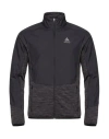 Odlo Man Jacket Black Size S Polyester, Elastane In Black