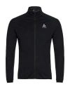 Odlo Man Jacket Black Size S Polyester, Elastane In Black