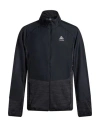 Odlo Man Jacket Black Size Xl Polyester, Elastane In Black