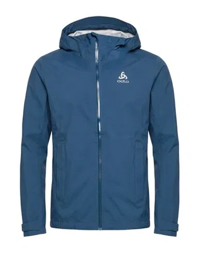 Odlo Man Jacket Blue Size S Polyamide