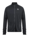 Odlo Man Sweatshirt Black Size Xxl Polyester In Black