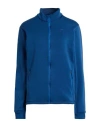 Odlo Man Sweatshirt Navy Size S Recycled Polyester, Elastane In Blue