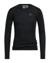 Odlo Man T-shirt Black Size M Recycled Polyester, Elastane In Black