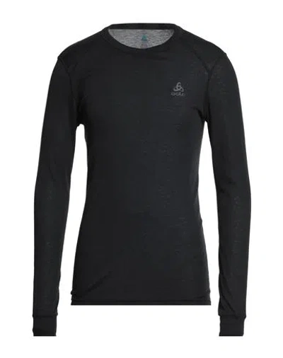 Odlo Man T-shirt Black Size Xl Recycled Polyester