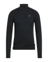 Odlo Man T-shirt Black Size Xxl Recycled Polyester In Black