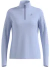 Odlo Midlayer 1/2 Zip Besso In Blue