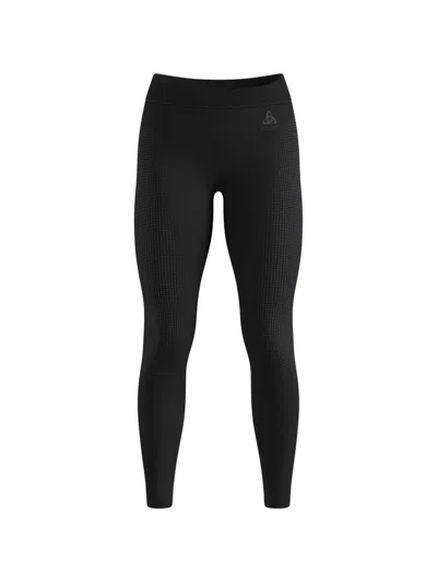 Odlo Patterned Leggings In Black