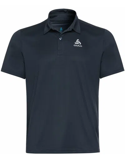 Odlo Polo Shirt S/s Cardada In Blue